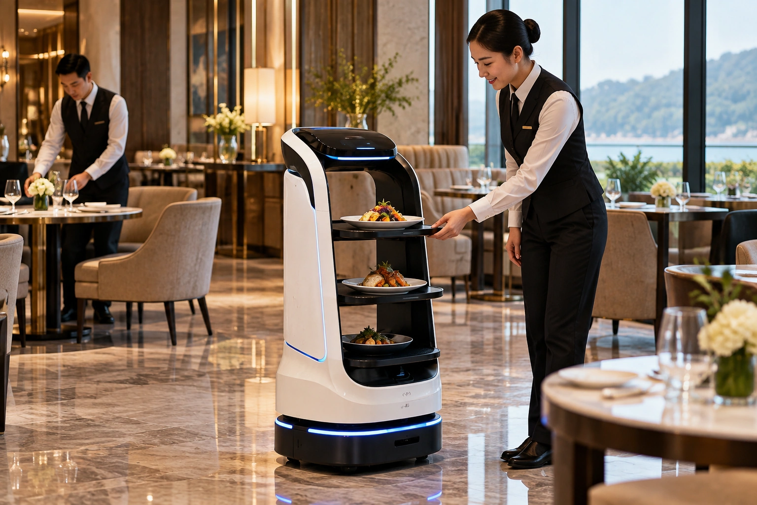 How a Hotel Increased
Efficiency by 40% with Robots