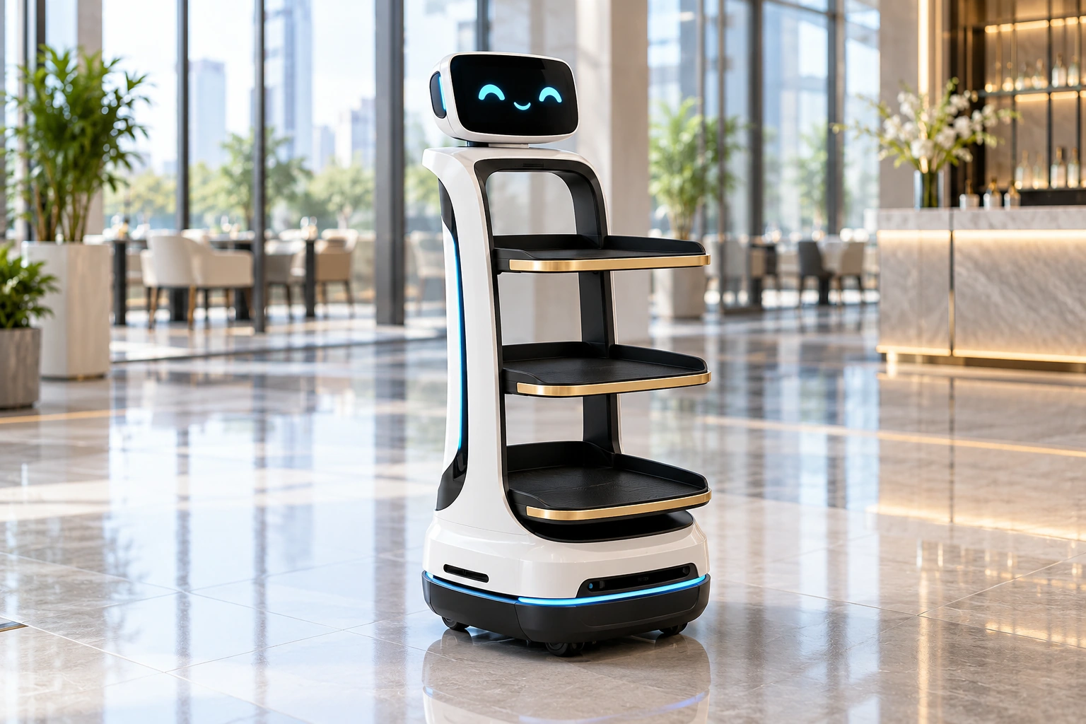Service Robot S1 — conceptual product illustration